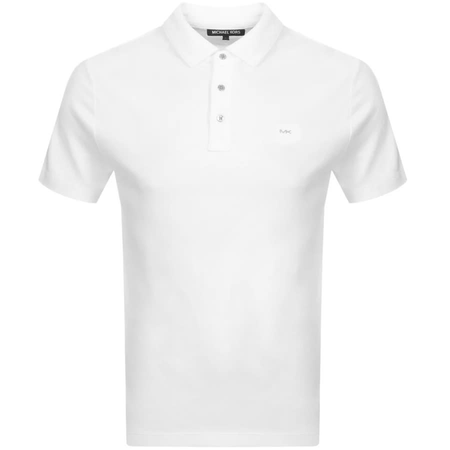 Alternative Image for ProductMichael Kors Sleek Polo T Shirt White1
